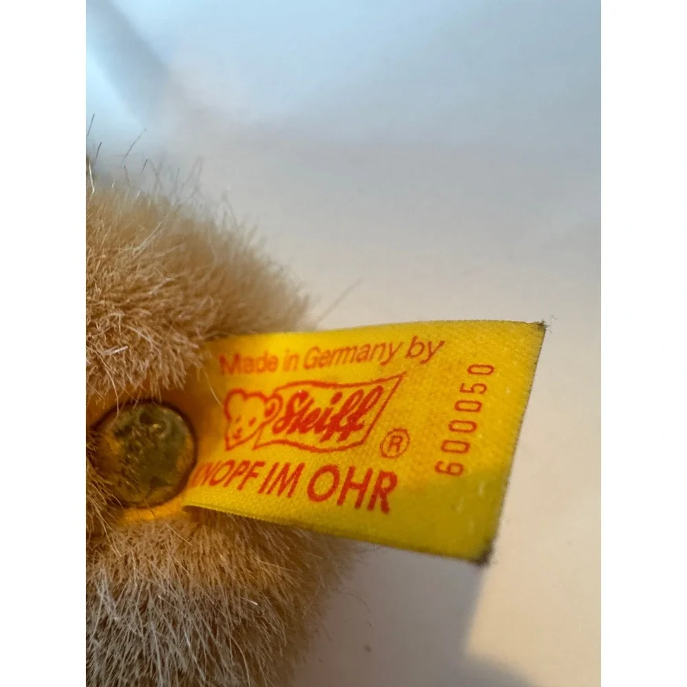 Rare New Steiff Teddy Bear Purse Y2K Button In Ear New With‎ Tags Germany